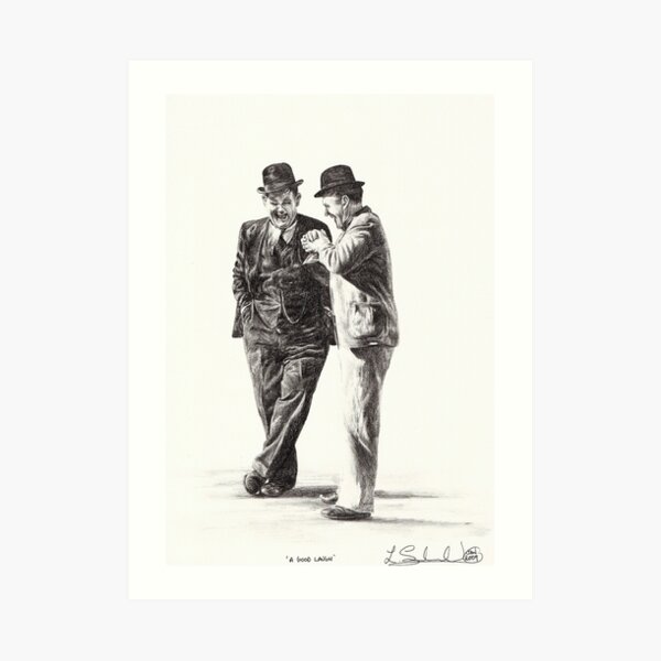 A Good Laugh Art Print