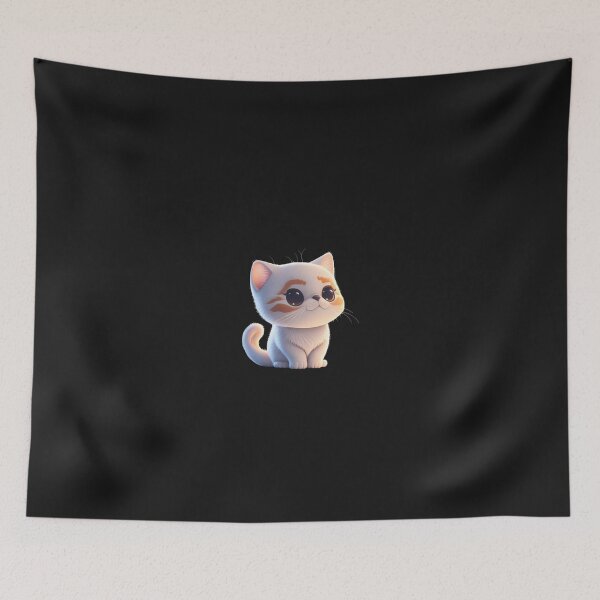 Item preview, Very Cute Cat Miaw Digital Chibi Art designed and sold by ChibiArtline.