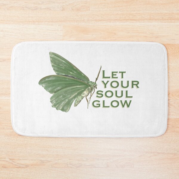 Item preview, Green Aesthetic Moth Let Your Soul Glow designed and sold by luvrest.
