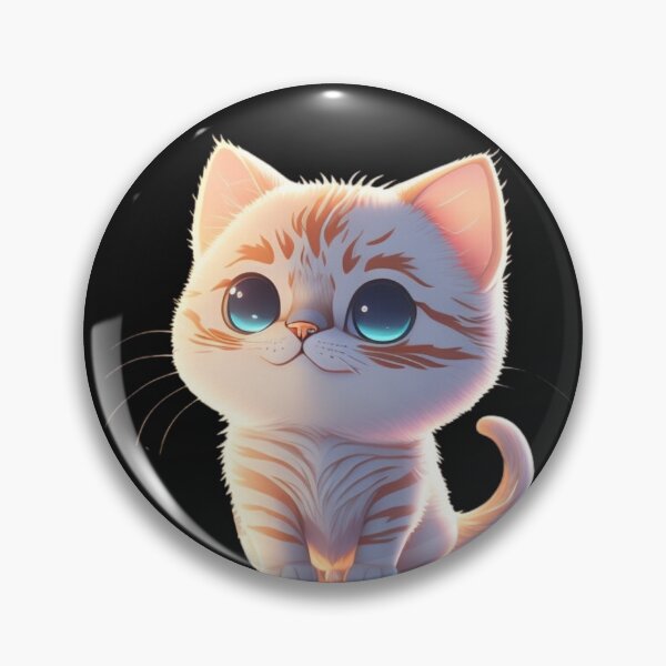 Item preview, Very Cute Cat Miaw Digital Chibi Art designed and sold by ChibiArtline.