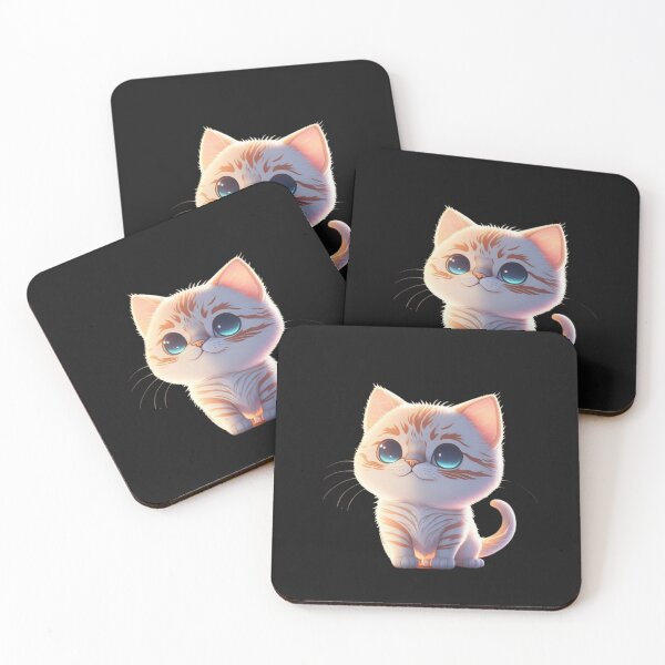 Item preview, Very Cute Cat Miaw Digital Chibi Art designed and sold by ChibiArtline.