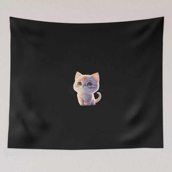 Item preview, Very Cute Cat Miaw Digital Chibi Art designed and sold by ChibiArtline.
