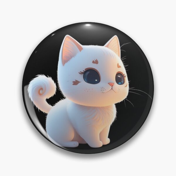 Item preview, Very Cute Cat Miaw Digital Chibi Art designed and sold by ChibiArtline.