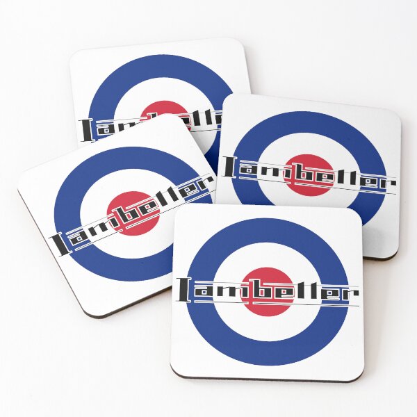 Item preview, Lambretta humorous logo with outline designed and sold by charlielloyd.