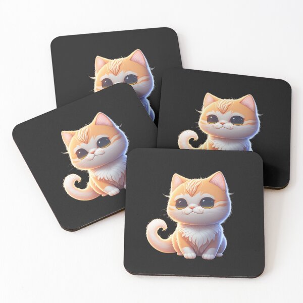 Item preview, Very Cute Cat Miaw Digital Chibi Art designed and sold by ChibiArtline.