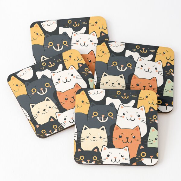 Artikelvorschau, Cute Playful Kitten Characters entworfen und verkauft von AdrianGrosu.