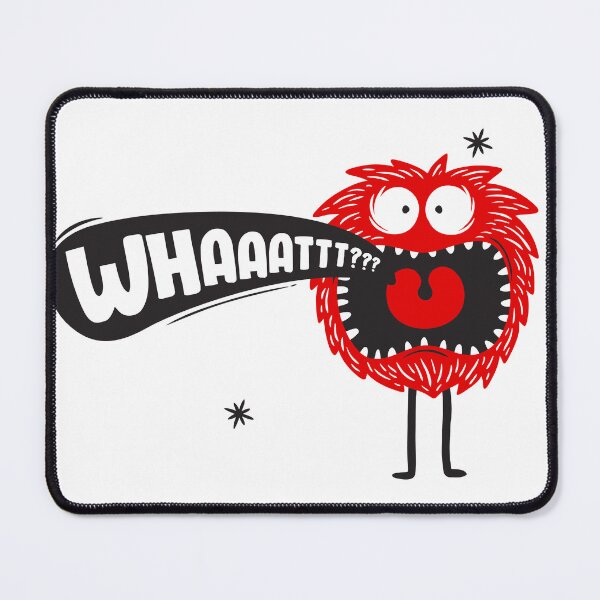 Item preview, Funny Red Doodle What Monster designed and sold by Wolfsee.