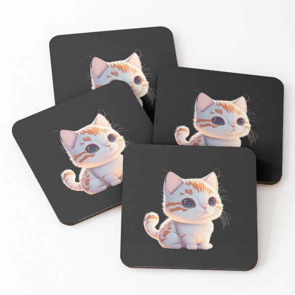 Item preview, Very Cute Cat Miaw Digital Chibi Art designed and sold by ChibiArtline.