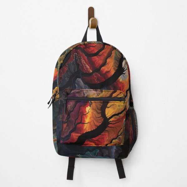 Item preview, Cosmic Landscape Microscopic Abstract Art #6 designed and sold by PopPopGfx.