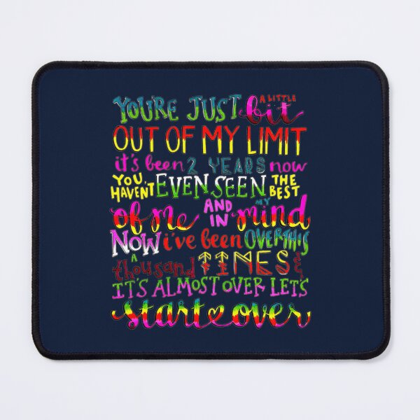 Item preview, Out of my limit lyrics designed and sold by succeedring.