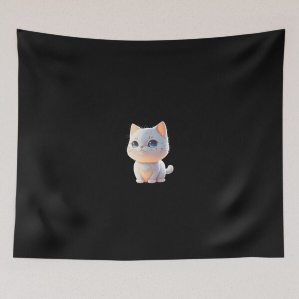Item preview, Very Cute Cat Miaw Digital Chibi Art designed and sold by ChibiArtline.