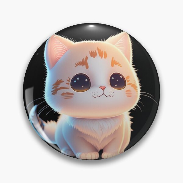 Item preview, Very Cute Cat Miaw Digital Chibi Art designed and sold by ChibiArtline.