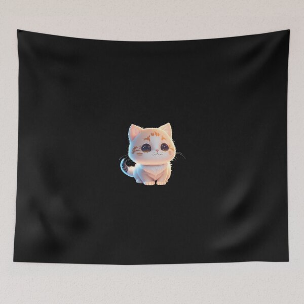 Item preview, Very Cute Cat Miaw Digital Chibi Art designed and sold by ChibiArtline.