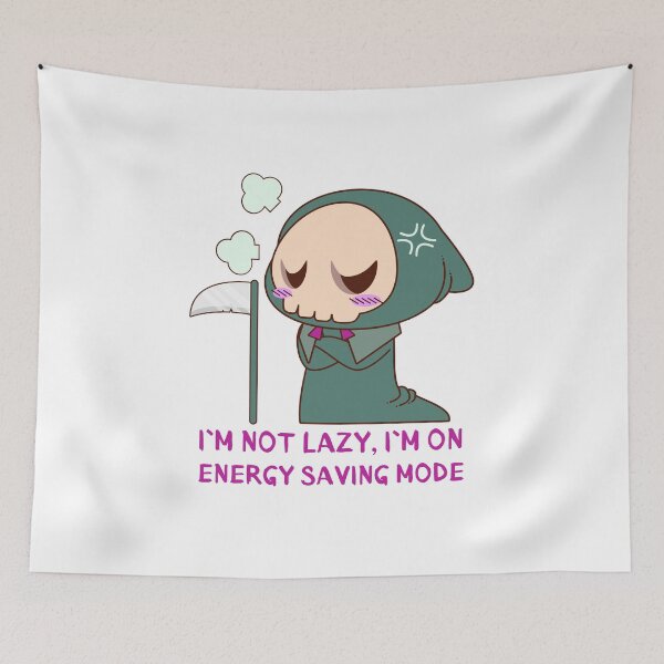 Item preview, I'm not lazy i'm energy saving mode designed and sold by Eolithic.
