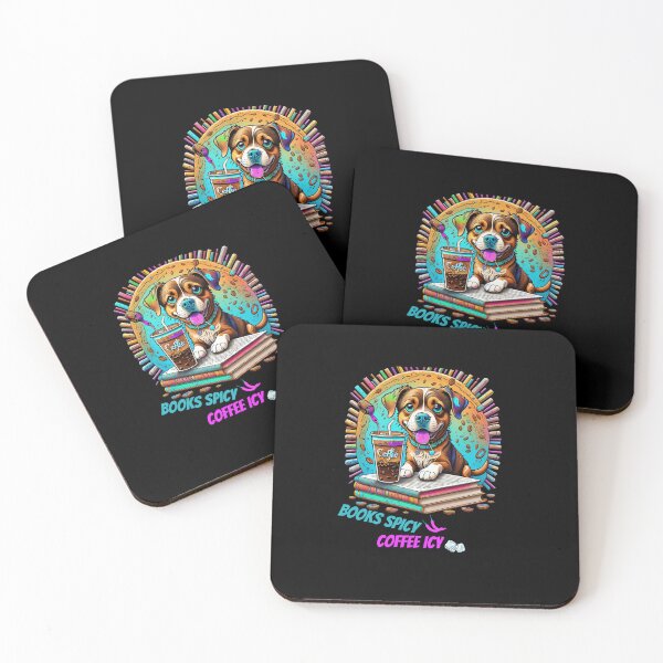 Item preview, I like my books spicy and my coffee icy, funny dog drinking coffee, dog in pocket funny puppy for dog lovers, Petsofinstagram, iced coffee books, worship coffee classic designed and sold by Sshmorr.