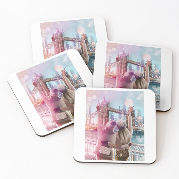 Item preview, Two girls travel in London Graphic designed and sold by EleganApparelUS.