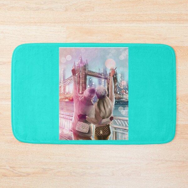 Item preview, Two girls travel in London Graphic designed and sold by EleganApparelUS.