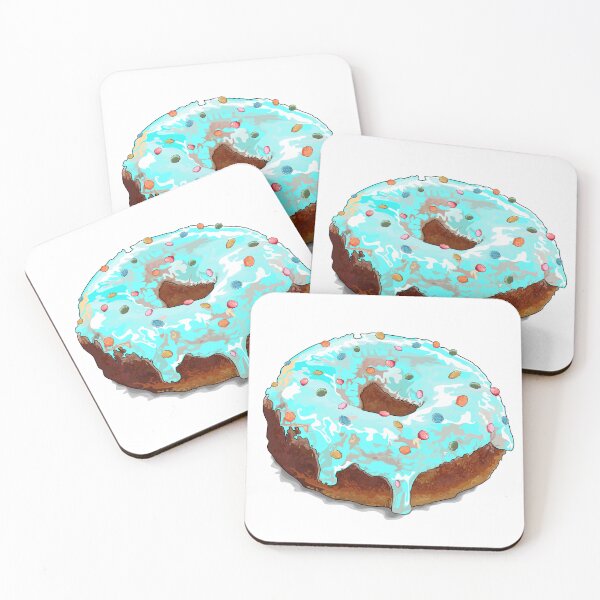 Item preview, Turquoise donut designed and sold by m-yoga-store.
