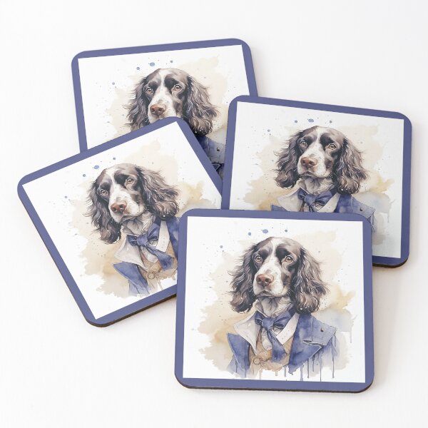 Artikelvorschau, Cocker Spaniel. Aquarell Cocker Spaniel. Cocker Spaniel Liebhaber entworfen und verkauft von Tsifra.