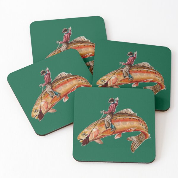 Item preview, Golden Trout Cowboy designed and sold by phonganno.