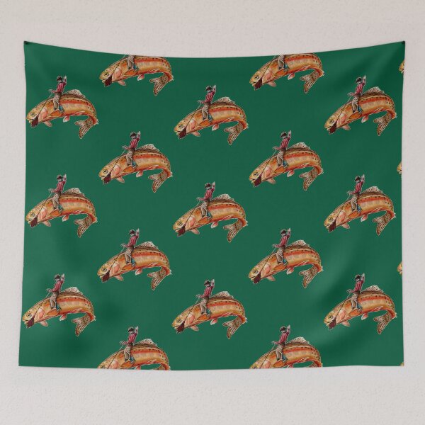 Item preview, Golden Trout Cowboy designed and sold by phonganno.