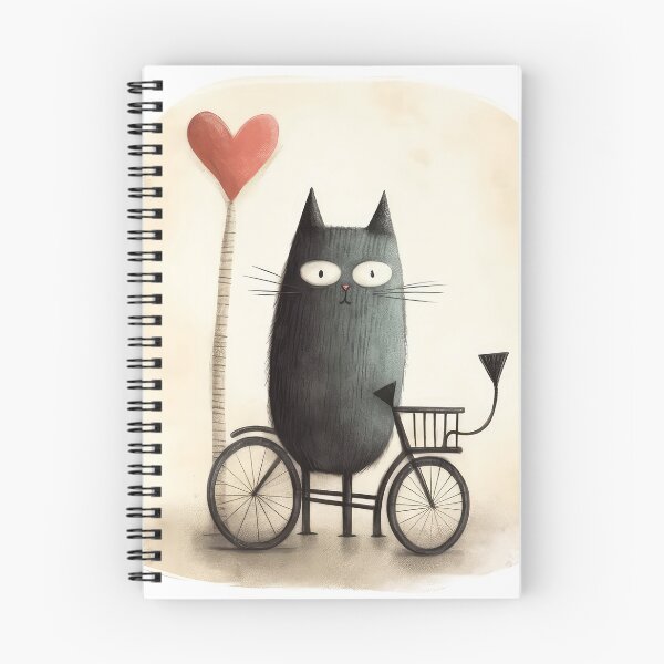 Artikelvorschau, Schwarze Katze in der Liebe entworfen und verkauft von StrangeRoom.