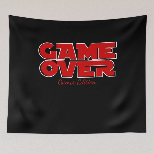 Item preview, GAME OVER Gamer Edition - for all gamers & players designed and sold by ro83land.