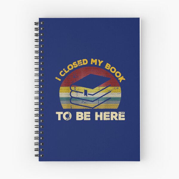 Item preview, i closed my book to be here funny  designed and sold by phonganno.