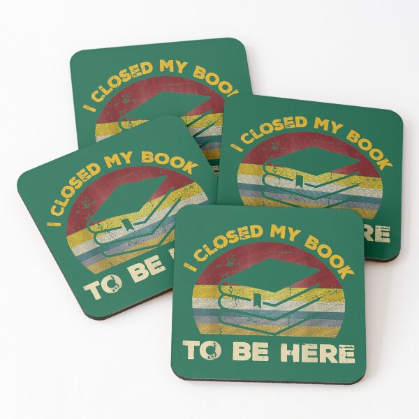 Item preview, i closed my book to be here funny  designed and sold by phonganno.