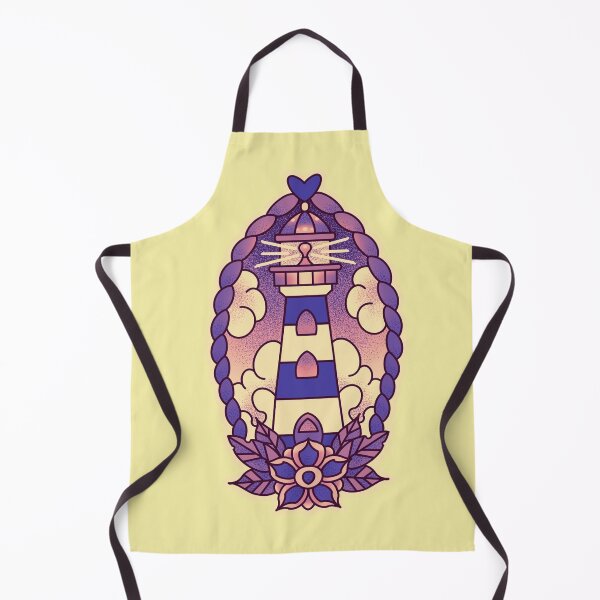 Item preview, Lighthouse at night in purple neotraditional style designed and sold by weilertsen.