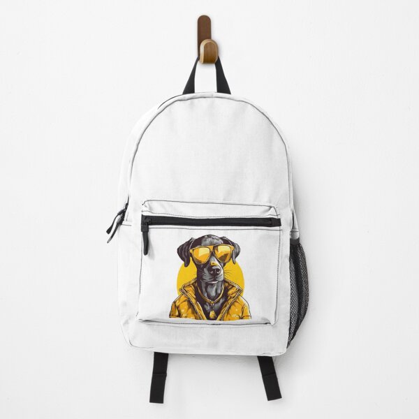 Item preview, Black Dog Yellow Jacket designed and sold by Print-Frenzyy.