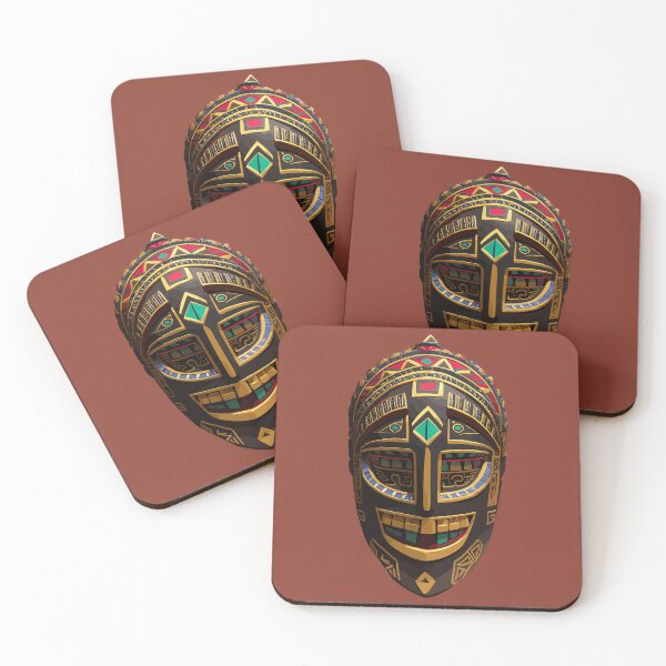 Item preview, Enigmatic Aztec Mask designed and sold by Pickmash.