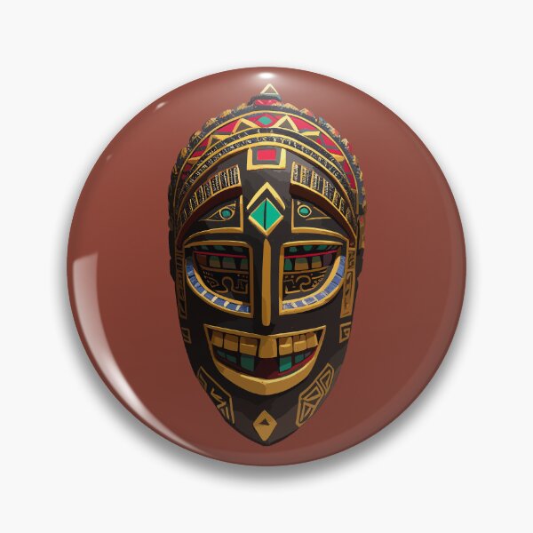 Item preview, Enigmatic Aztec Mask designed and sold by Pickmash.