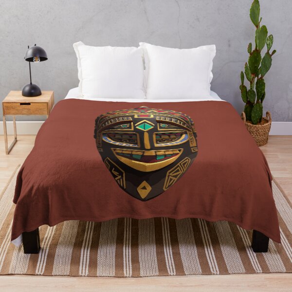 Item preview, Enigmatic Aztec Mask designed and sold by Pickmash.