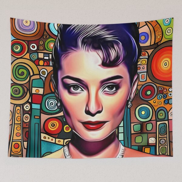 Artikelvorschau, Audrey Hepburn entworfen und verkauft von Colin Bentham.