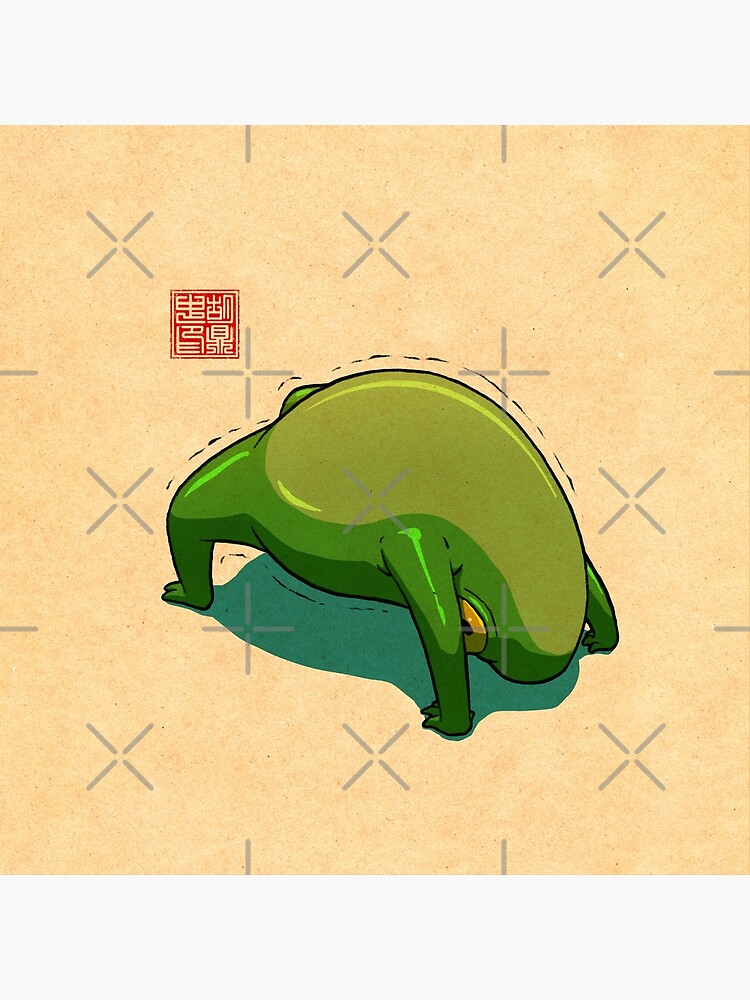 Yoga Frog Cross Legged Pose Coffee Mug for Sale by DingHuArt