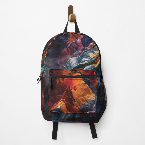 Item preview, Cosmic Landscape Microscopic Abstract Art #4 designed and sold by PopPopGfx.