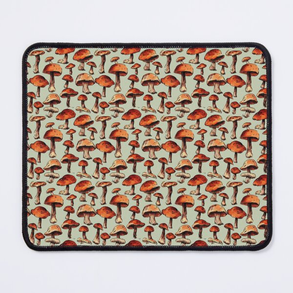 Item preview, Mushroom Patterns in Vintage Art Style 1 designed and sold by kelvin324.