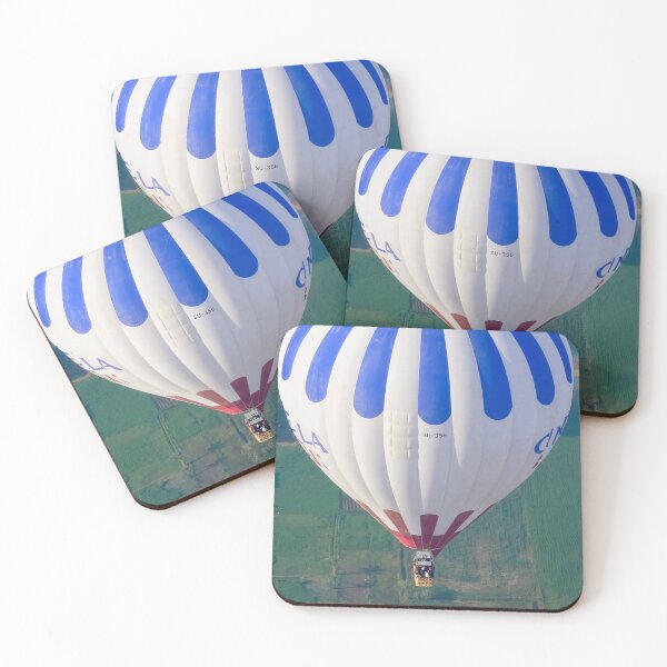 Item preview, Hot Air Balloon over Green Fields designed and sold by Yair Karelic.