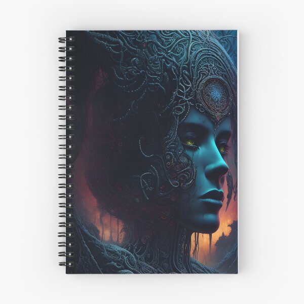 Item preview, Psychedelic Dark Poster - Unique Artwork for a Mind-Blowing Experience designed and sold by Elswell.