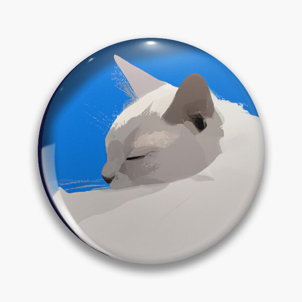 Item preview, Cat Tama (Cute sleeping cat) designed and sold by ABHI-ART.