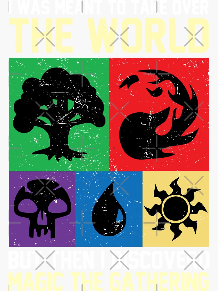 Then I Discovered Magic the Gathering" Sticker for Sale by BiedenbaOtylia | Redbubble Then I Discovered Magic the Gathering" Sticker for Sale by BiedenbaOtylia | Redbubble
