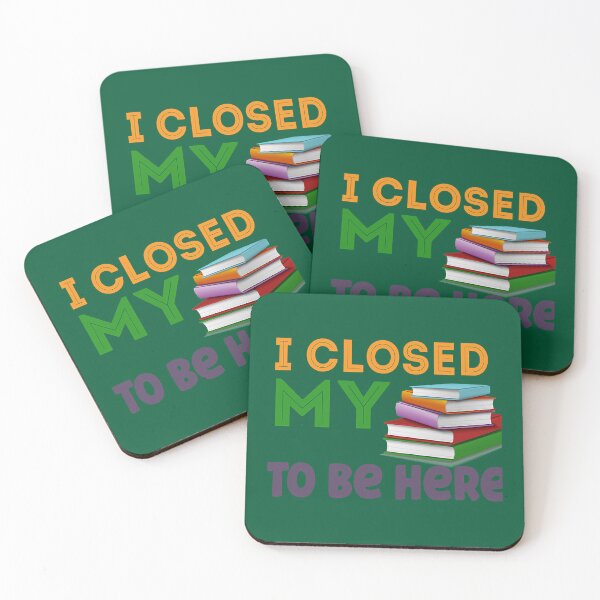 Item preview, I Closed My Book to Be Here 5 designed and sold by nhokhongngot.