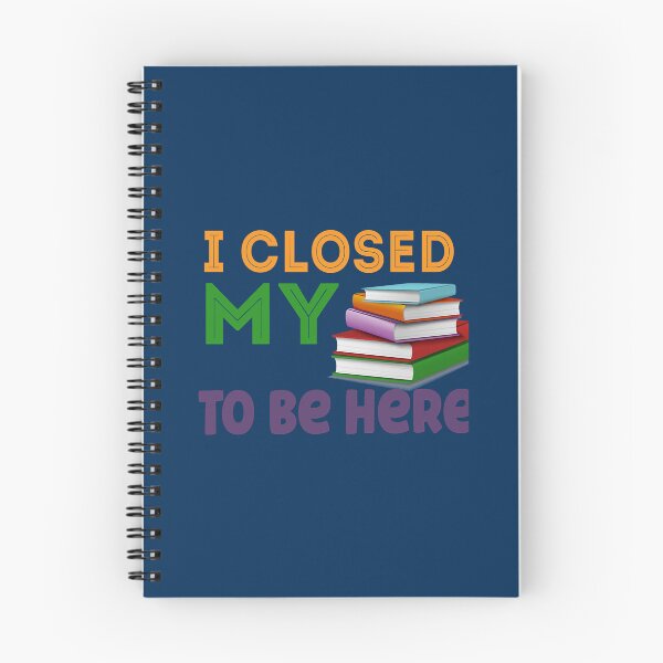 Item preview, I Closed My Book to Be Here 5 designed and sold by nhokhongngot.