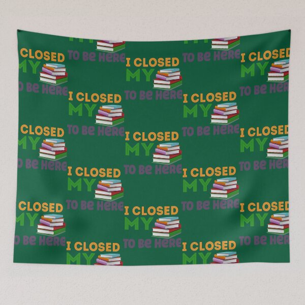 Item preview, I Closed My Book to Be Here 5 designed and sold by nhokhongngot.