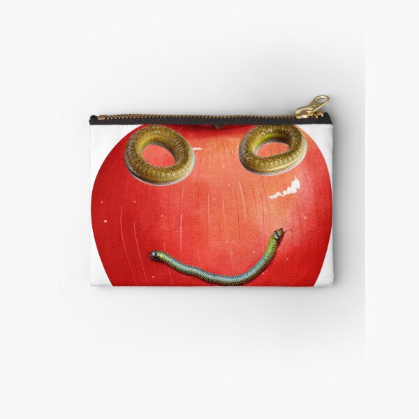 Item preview, worm and apple designed and sold by maggNf.