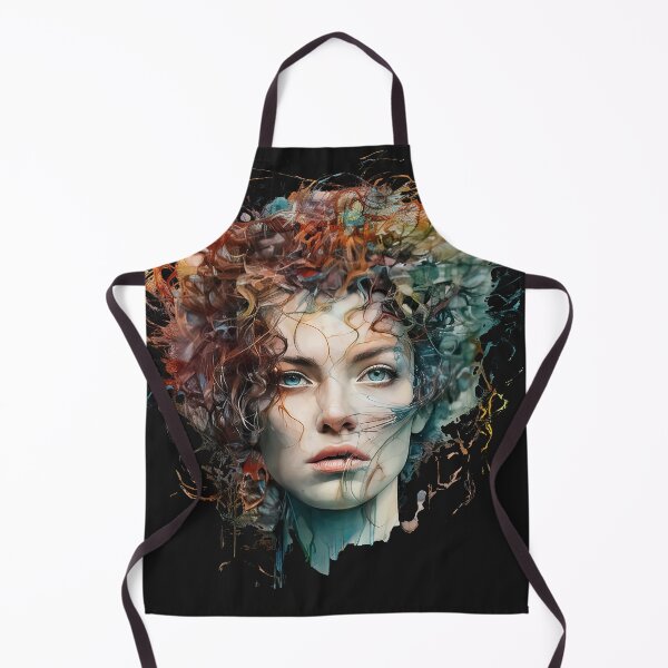 Item preview,  portrait of beauty 13(no background)-fantasy-bold styles-dreamy mood-madness-abstract designed and sold by Hermossa-Art.