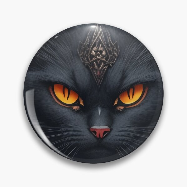 Item preview, Dark Scary Cat Art: An Intense and Eerie Representation designed and sold by Elswell.