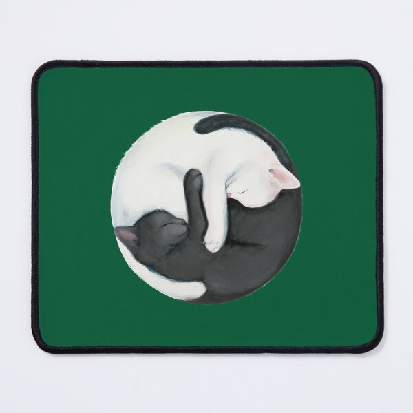 Item preview, Yin Yang Balancing Cats designed and sold by nhokhongngot.