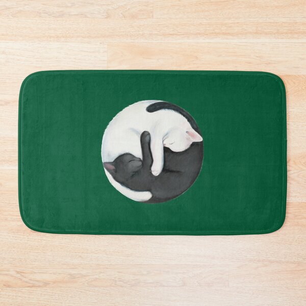 Item preview, Yin Yang Balancing Cats designed and sold by nhokhongngot.